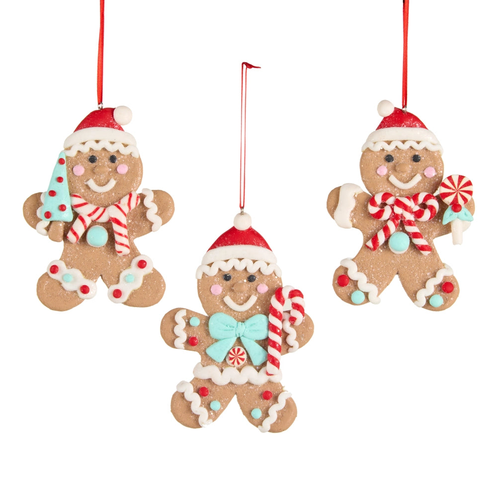 Gingerbread Cookie Ornaments | 3 Styles