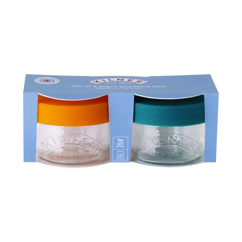 S/2 Kilner Snack & Store Jars