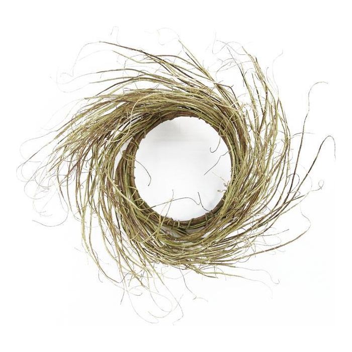 Dried Grey Willow Wreath