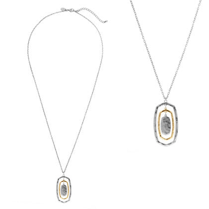 Drew Necklace | Silver