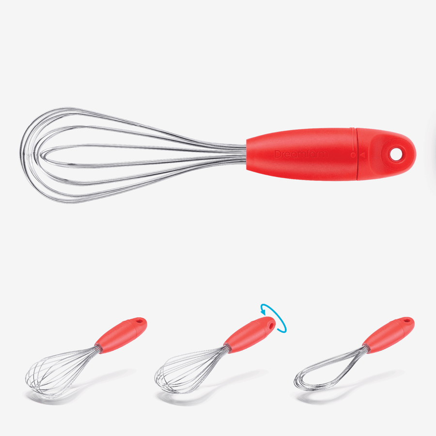 Mini Flisk | Fold Flat Balloon Whisk