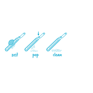 Ozest | Pop Clean Zester