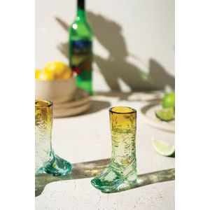 Recycled Glass Boot Shot Glass
