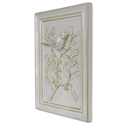 Ceramic Wall Art | Bird & Branch