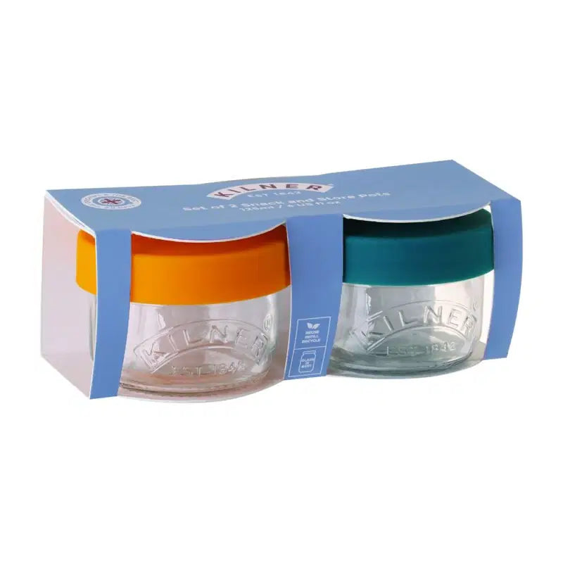 S/2 Kilner Snack & Store Jars