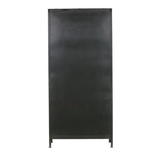 Black Iron & Glass Cabinet