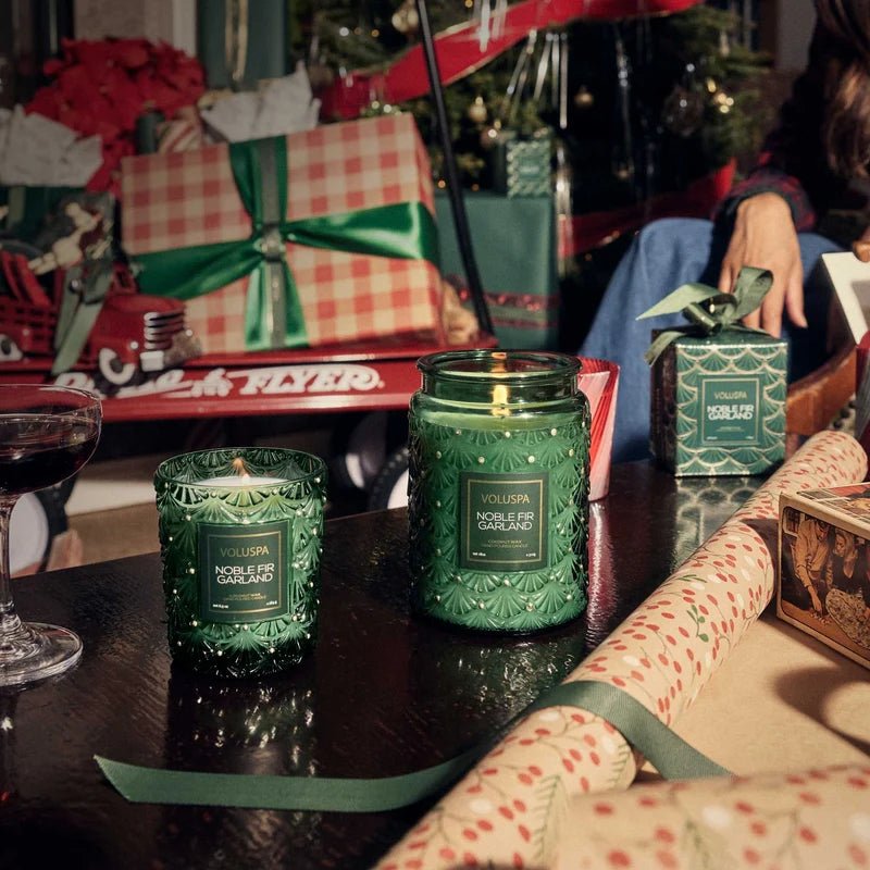 Voluspa Classic Candle | Noble Fir Garland