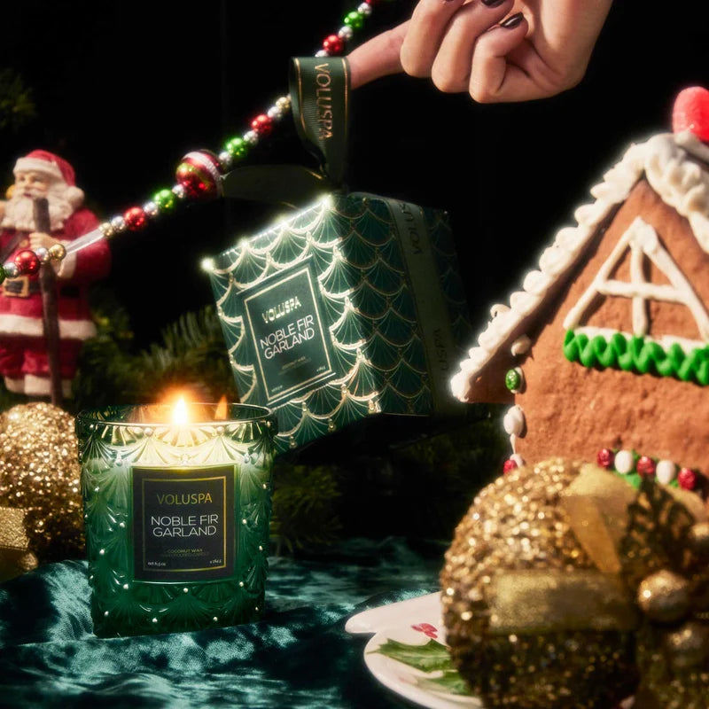 Voluspa Classic Candle | Noble Fir Garland