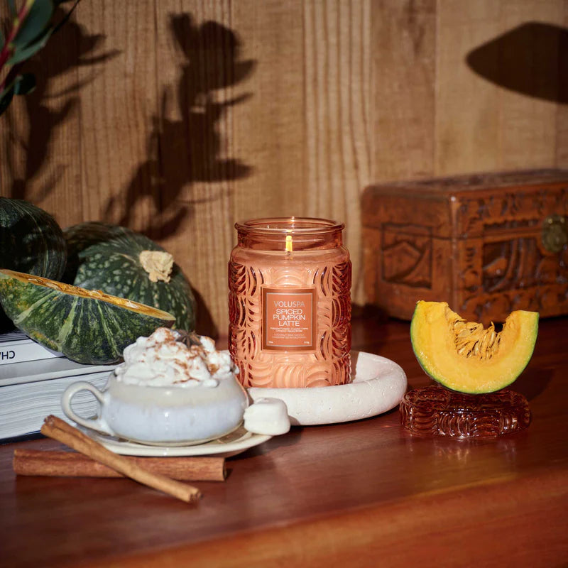 VOLUSPA Jar Candle | Large - Spiced Pumpkin Latte