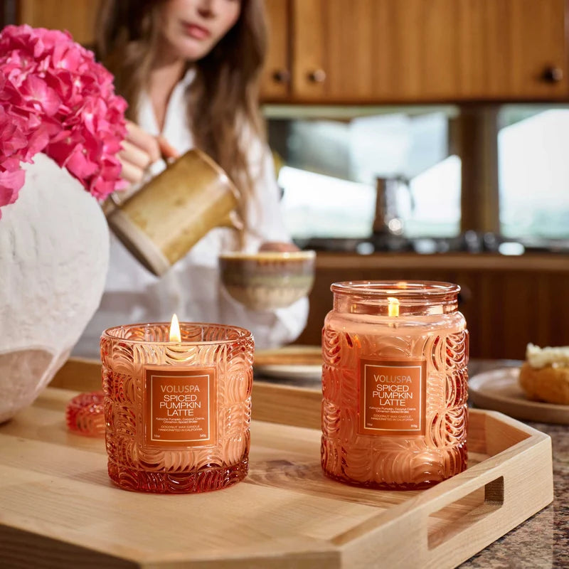 VOLUSPA Jar Candle | Large - Spiced Pumpkin Latte