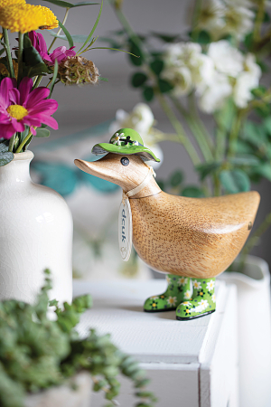 DCUK Floral Hat & Boots Ducky