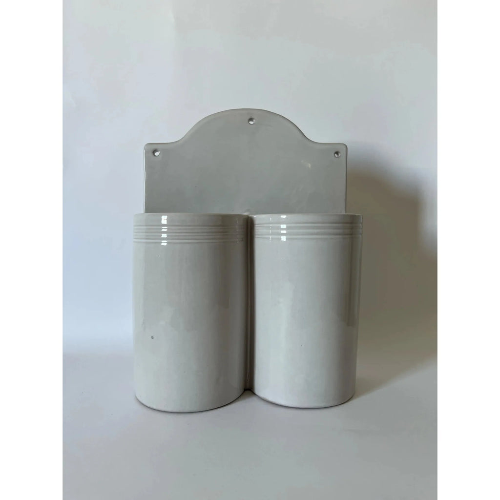 Double Wall Hanging Utensil Holder