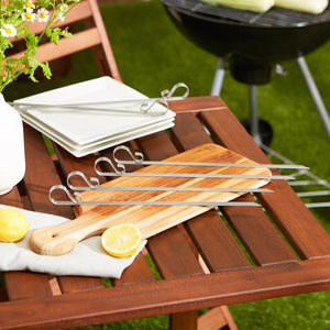 S/6 S/S Flat Skewers