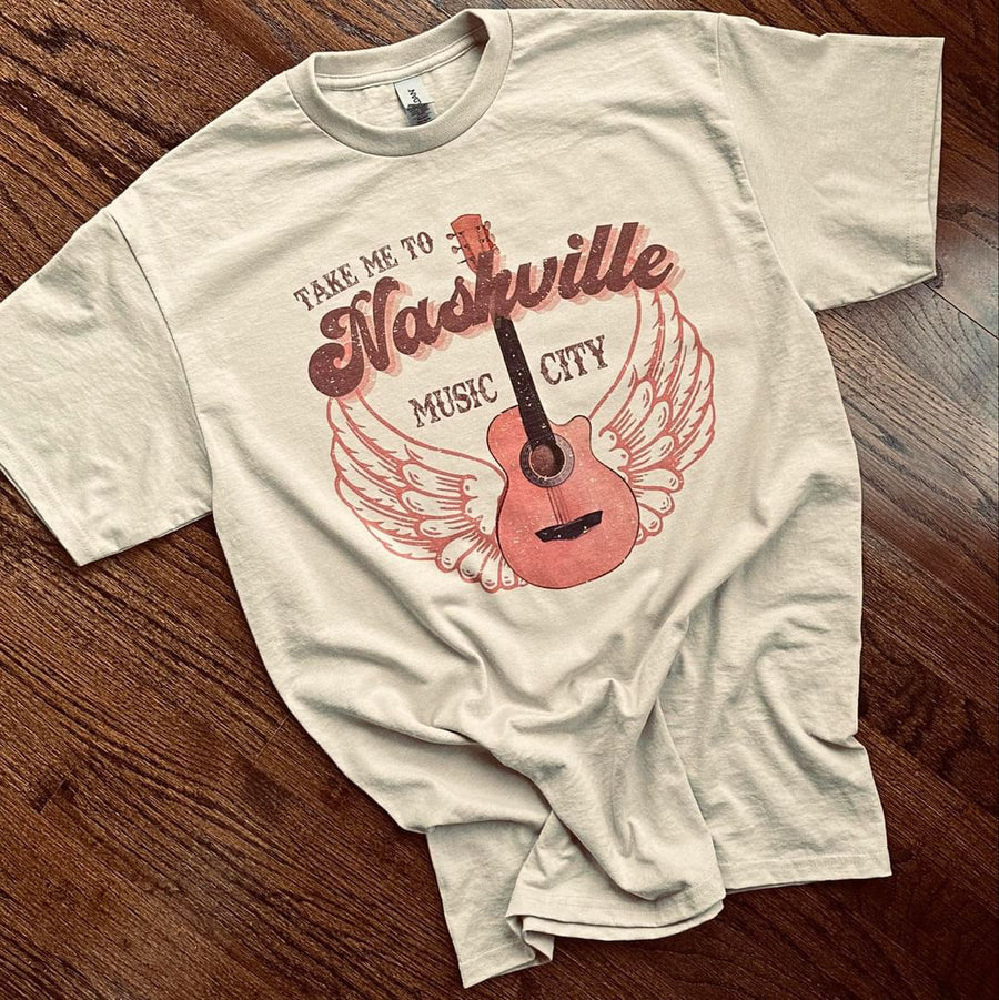 Vintage Style Nashville SS Tee