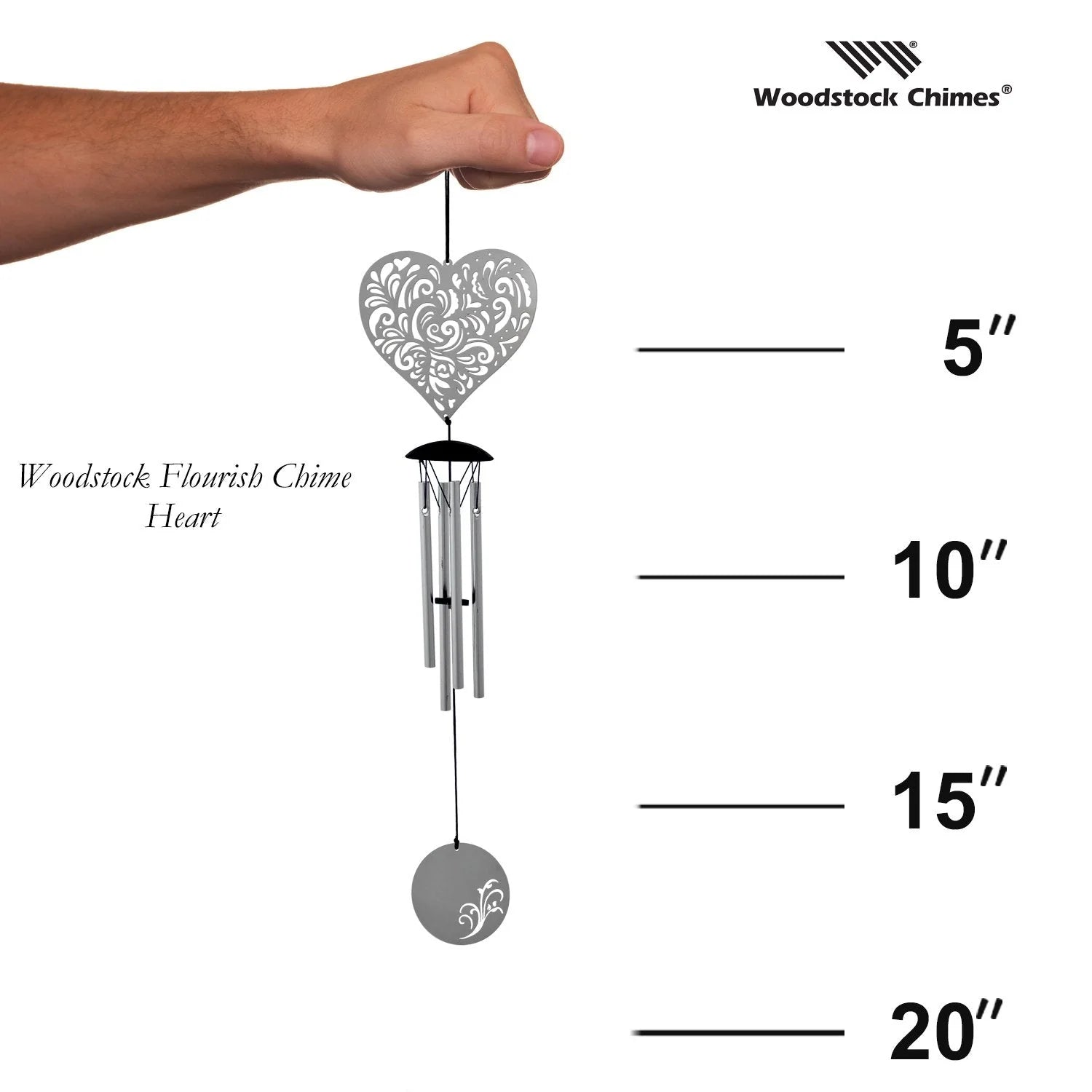 Flourish Chime | Heart