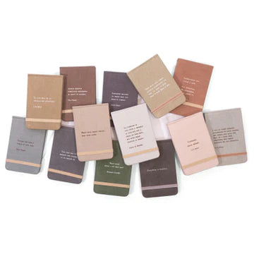 Fabric Notebook - Don't Lose this Moment Searching for Another