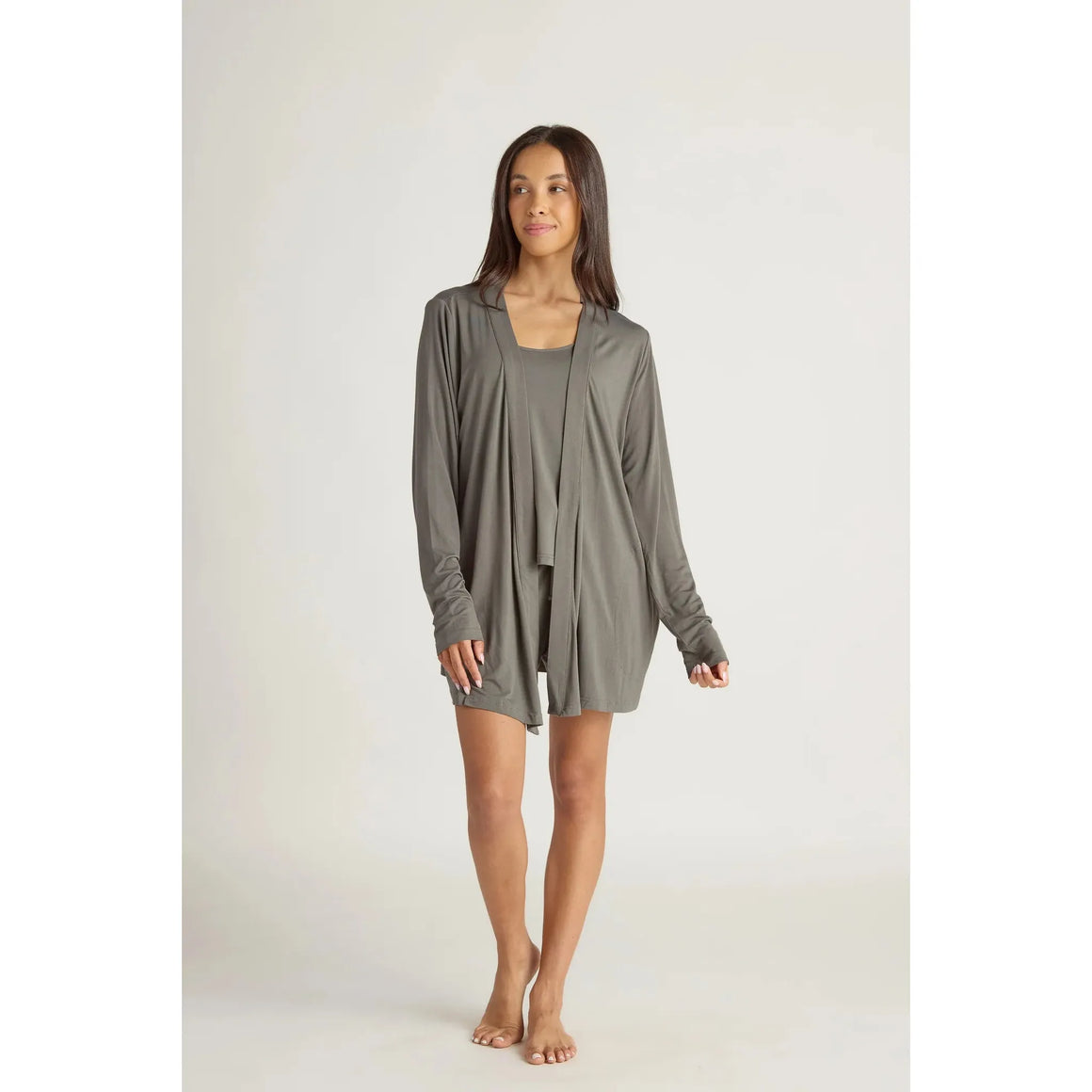 Swing Jacket | Earl Grey