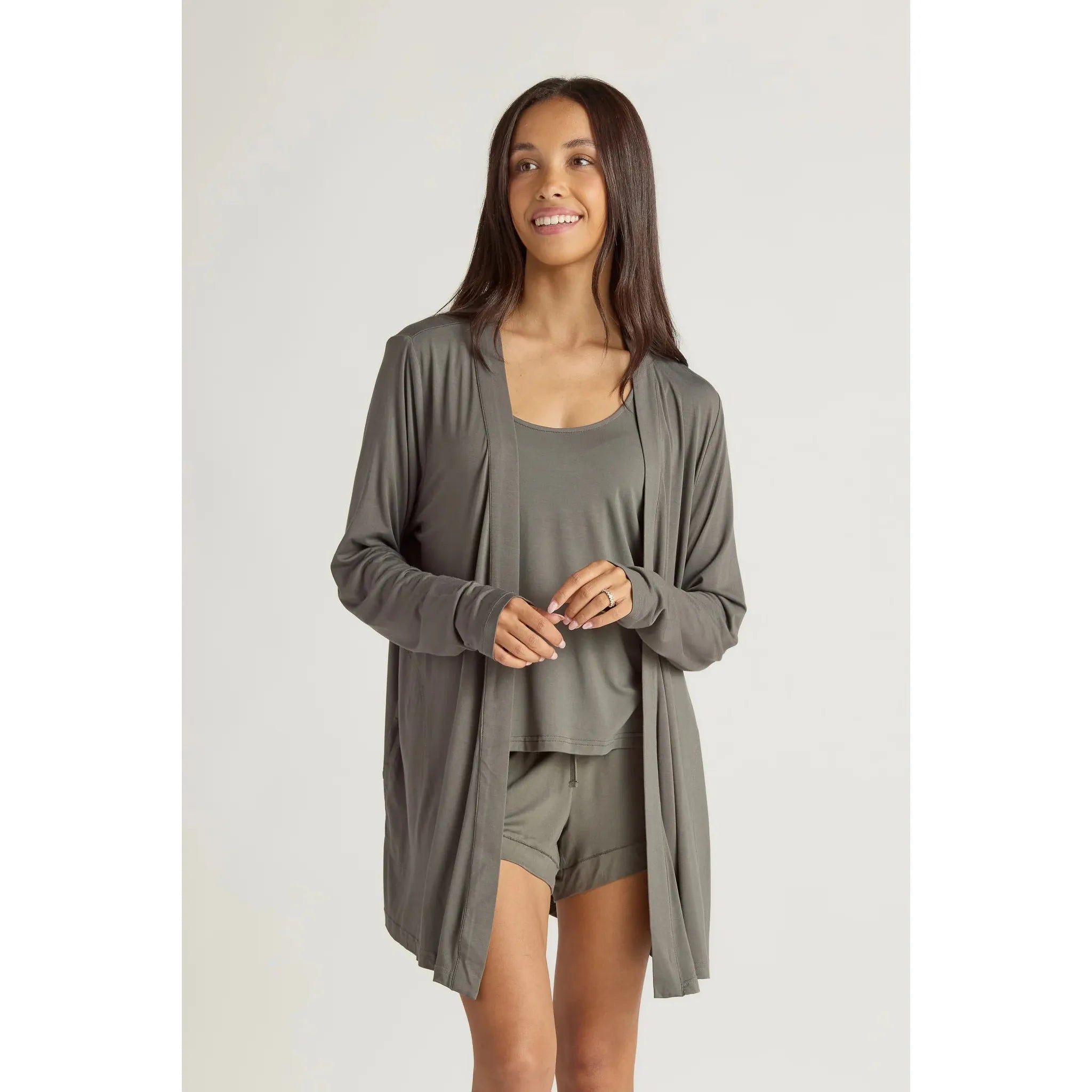 Swing Jacket | Earl Grey