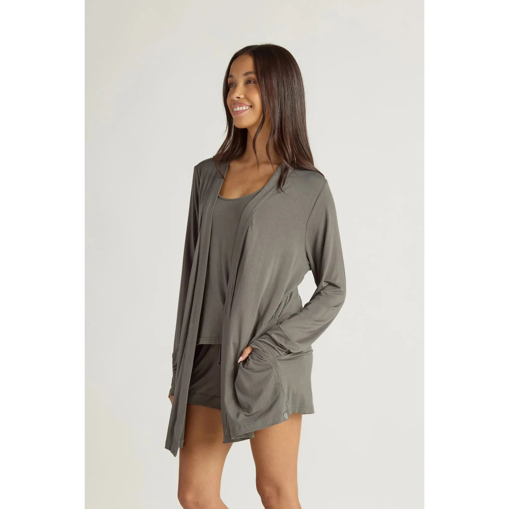Swing Jacket | Earl Grey