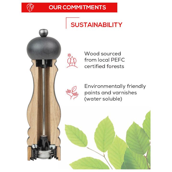 Paris Olive Wood | Salt Grinder