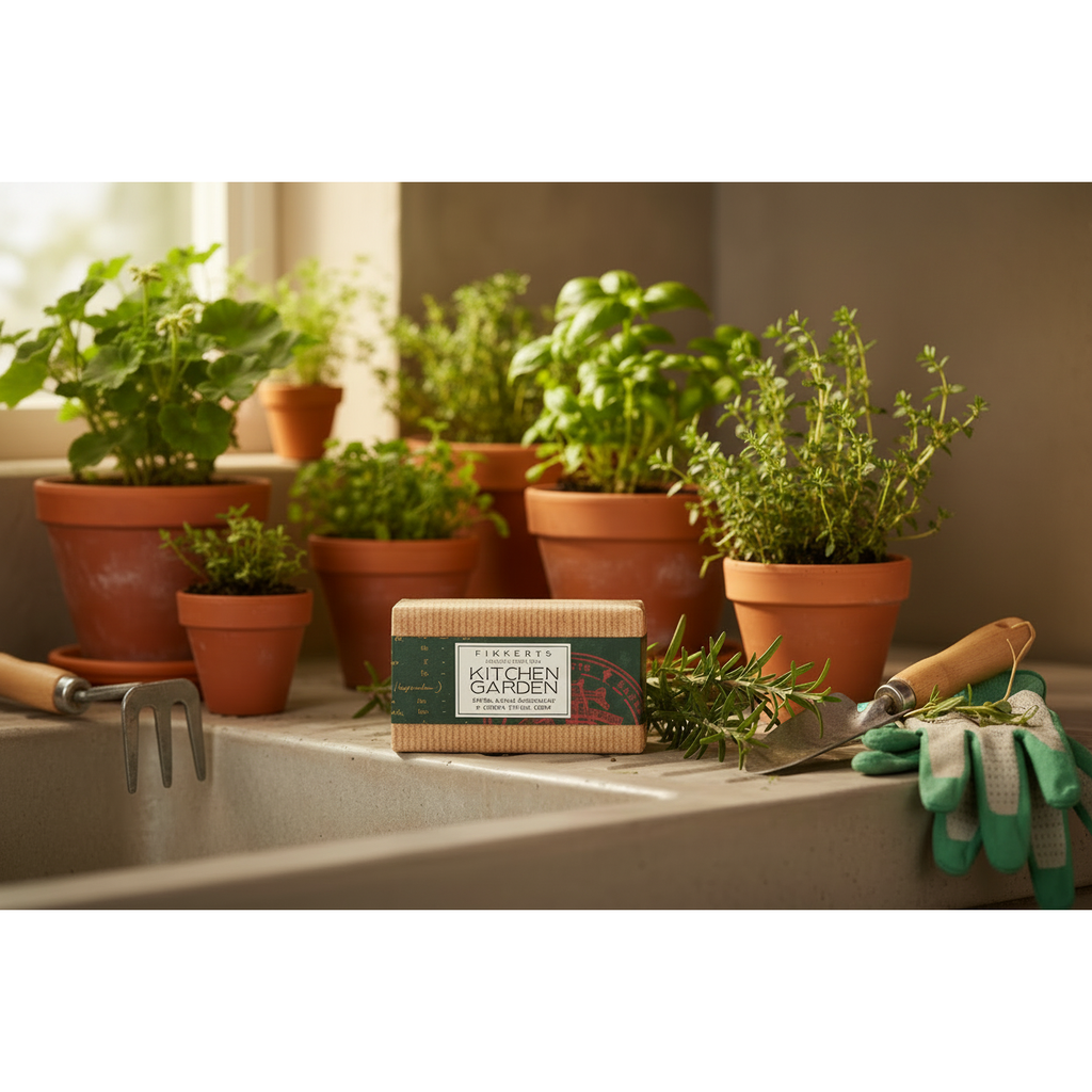 Kitchen Garden | Gardeners Rosemary & Lemon Thyme  Bar Soap