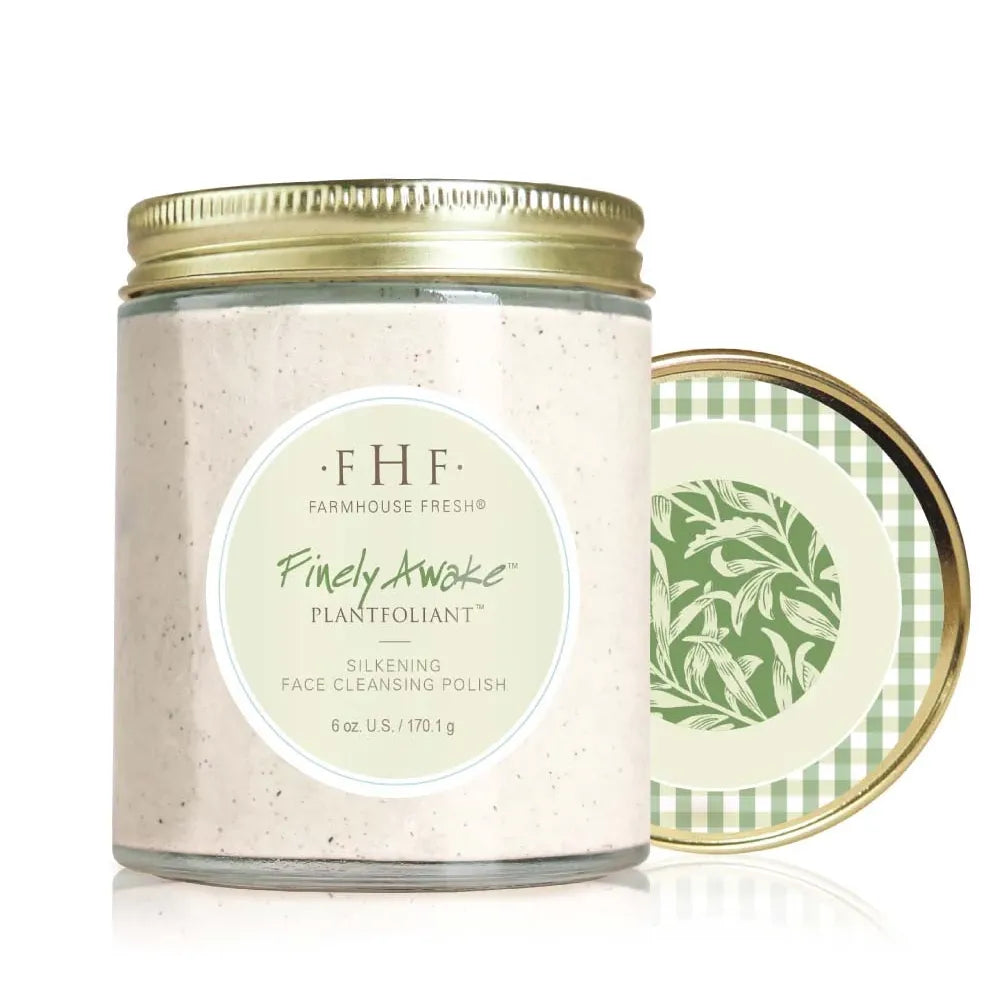 Finely Awake® Plantfoliant® Silkening Face Cleansing Polish