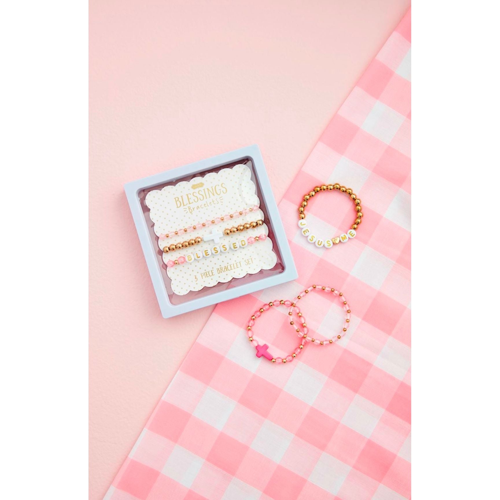 Cross Beaded Bracelets