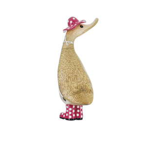 DCUK Spotty Hat & Boots Duckling