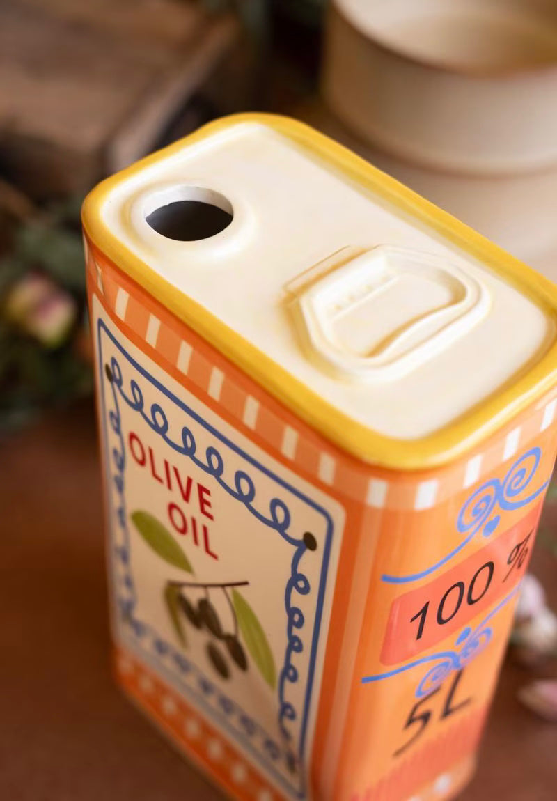 Ceramic Olive Oil Vase