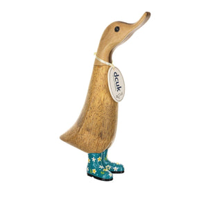 DCUK Floral Boots Ducklings