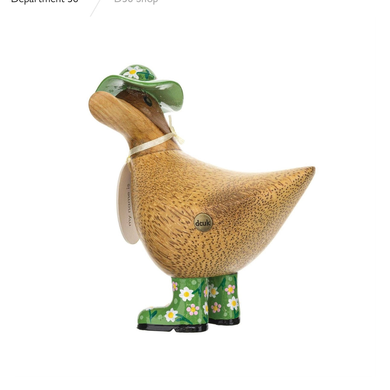 DCUK Floral Hat & Boots Ducky