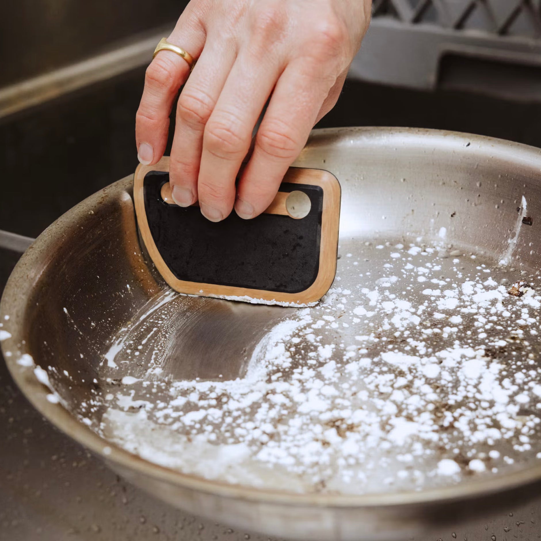 Stainless Steel Cleaning Set