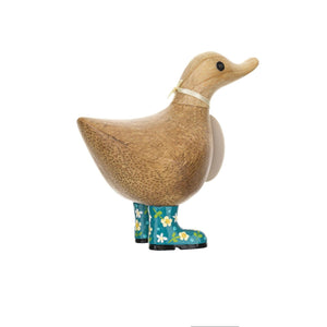 DCUK Floral Boots Duckys