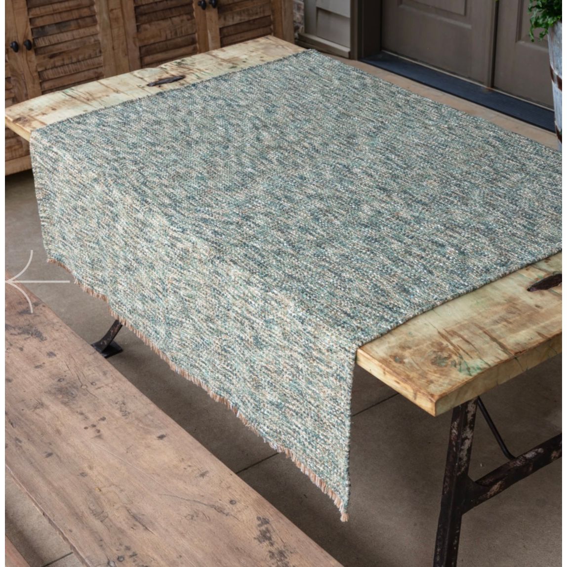 Textured Nubby Woven Throw