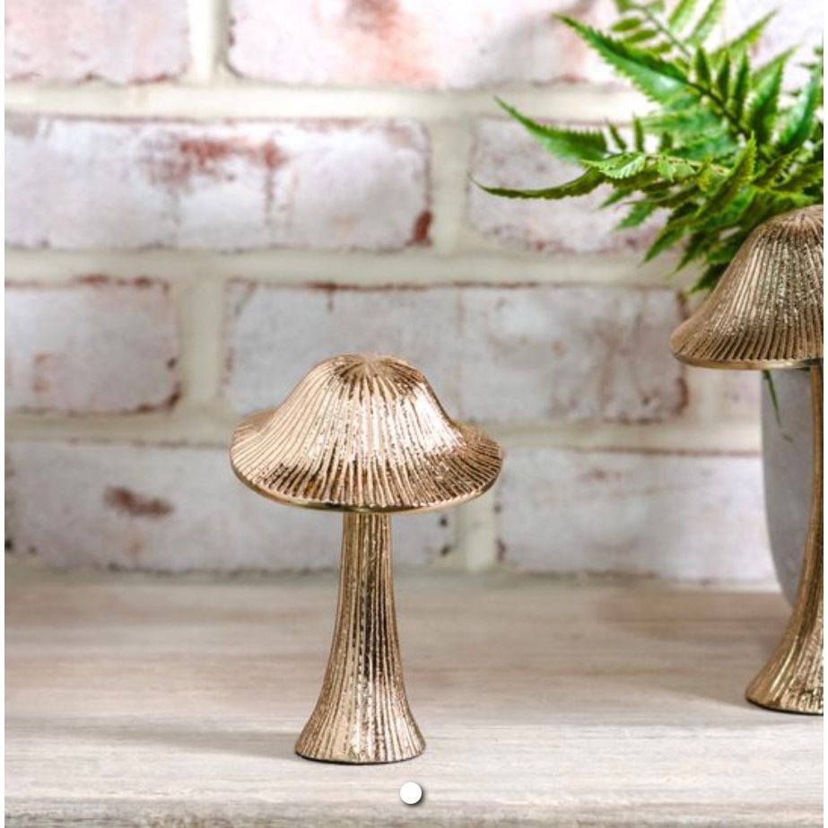 Metal Mushroom | Champagne Gold