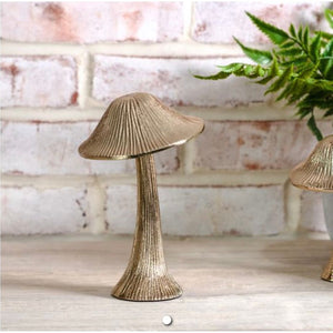 Metal Mushroom | Champagne Gold
