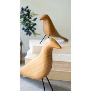 Carved Wood Birds