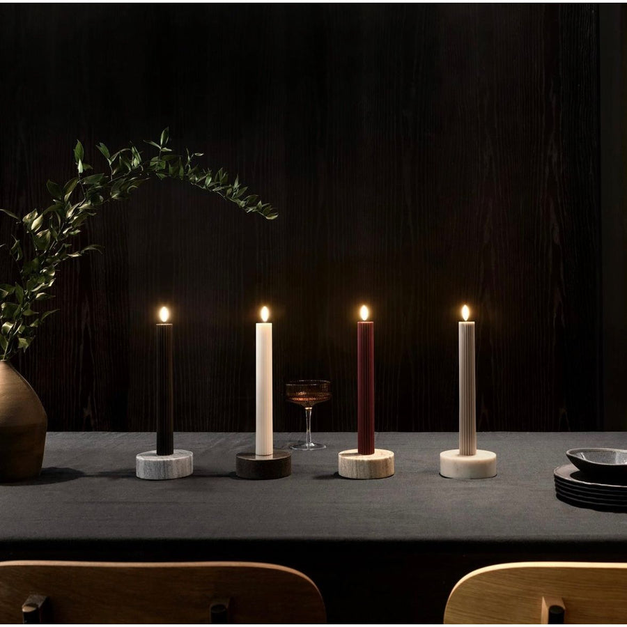 Marble Base Candleholder