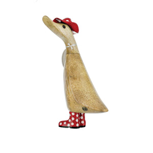 DCUK Spotty Hat & Boots Duckling