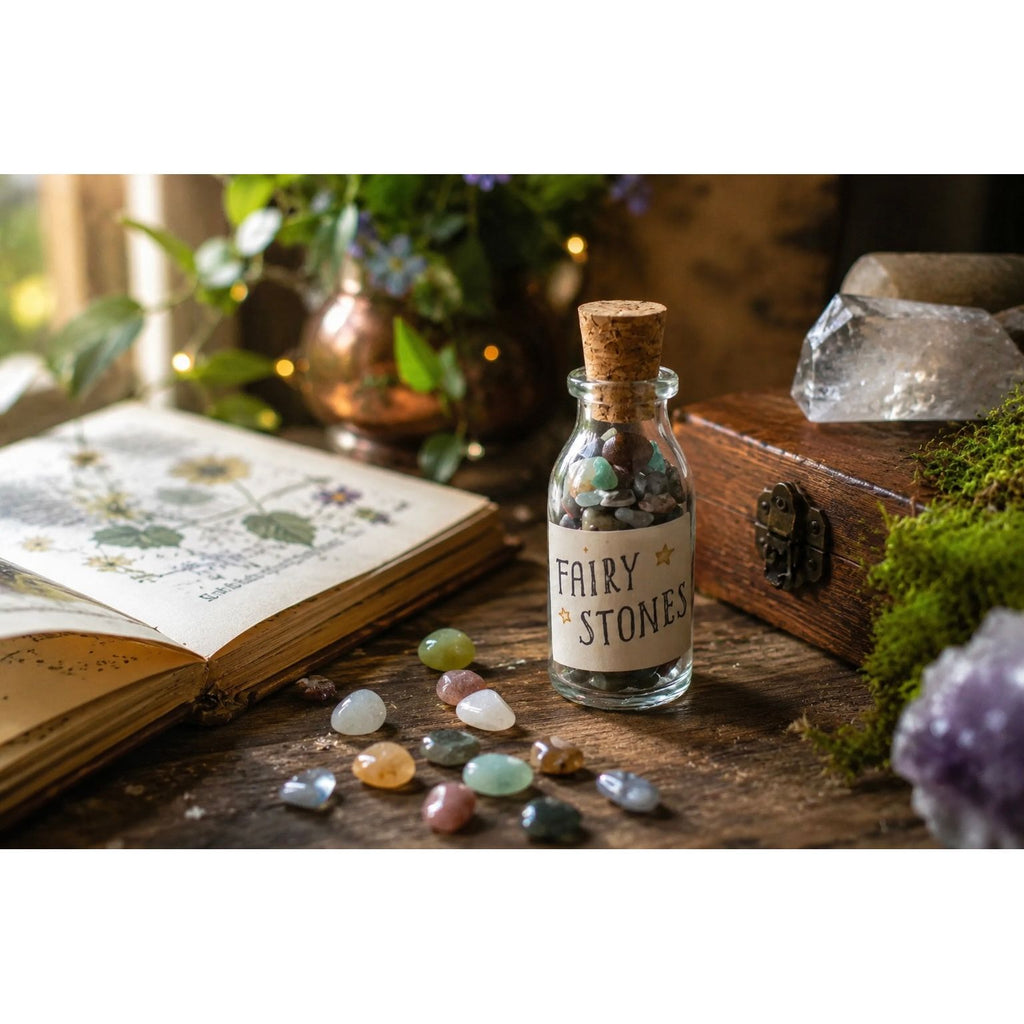 Fairy Stones in a Bottle