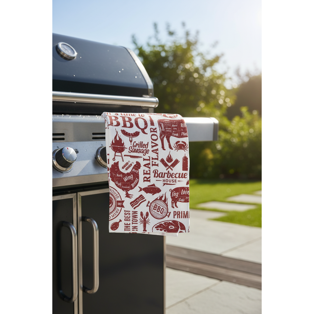 Kitchen Towel | BBQ Grilling Butcher Meat