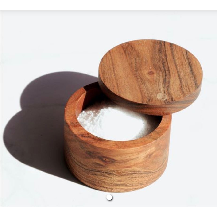 Wood Salt Cellar
