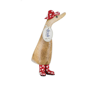 DCUK Spotty Hat & Boots Duckling