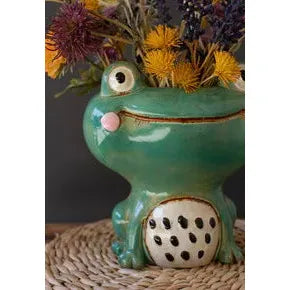 Quirky Frog Planter