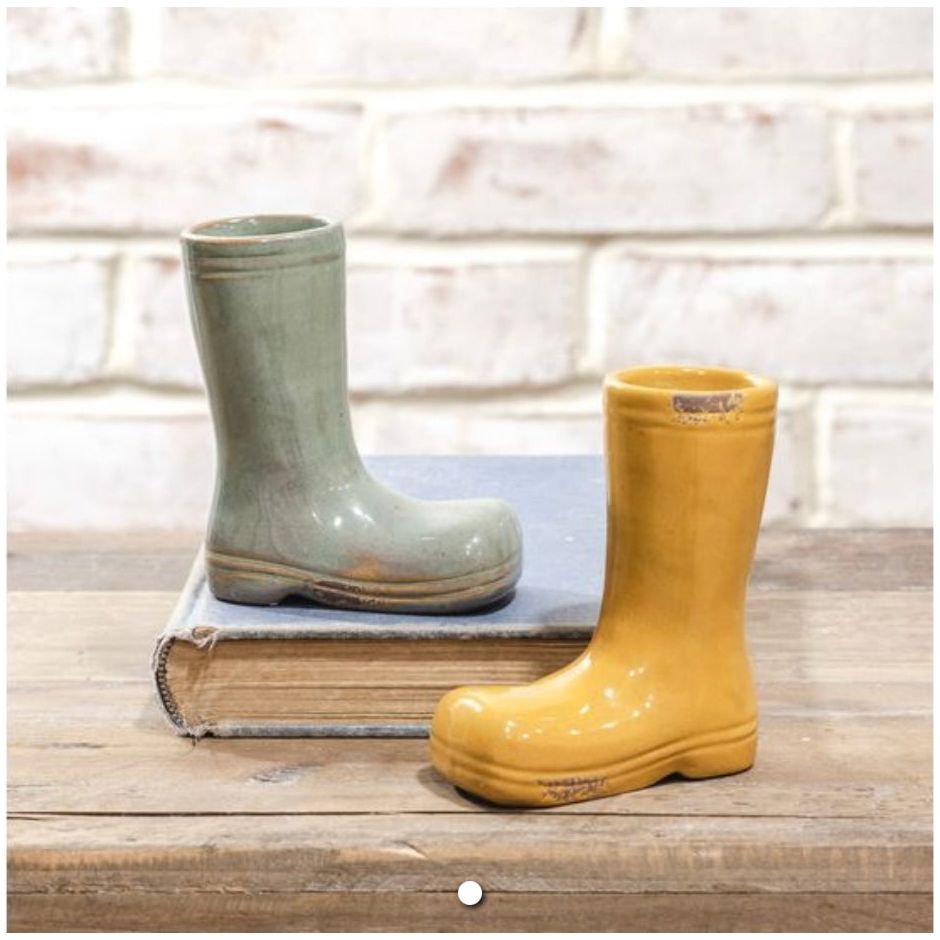 Mini Rain Boot Vase