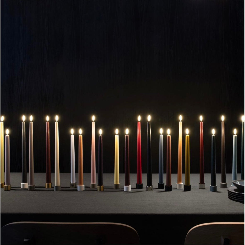 Uyuni S/2 Slim Taper Candles | 12.6"H