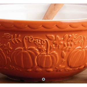 Mason Cash | Limited Edition Pumpkin Bowl | 11.75" | (S12)