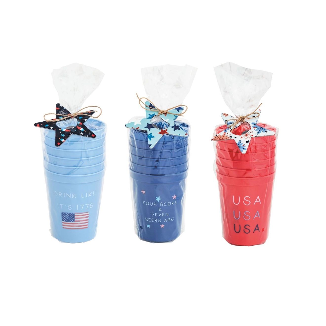 Americana Party Cup Set