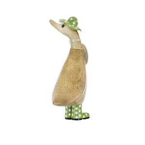 DCUK Spotty Hat & Boots Duckling