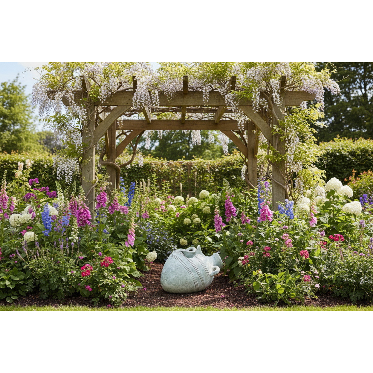 Tipped Urn Planter